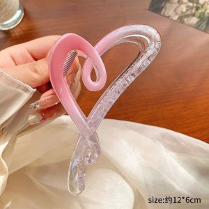 Pink Bloom Hair Claw