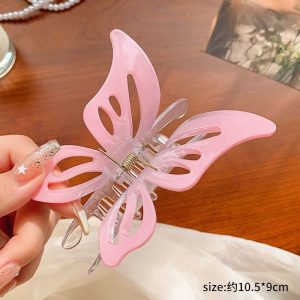 Pink Bloom Hair Claw