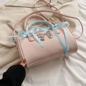 Ballet Ribbon Boston Bag