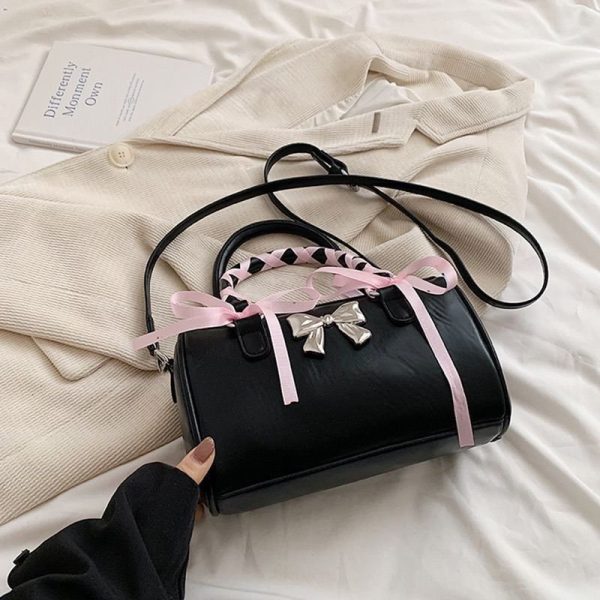 Ballet Ribbon Boston Bag
