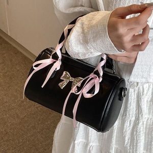 Ballet Ribbon Boston Bag