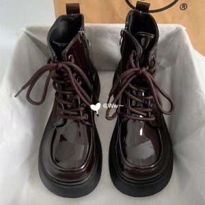 Velvet Rebel Combat Boots