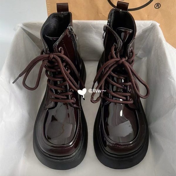 Velvet Rebel Combat Boots