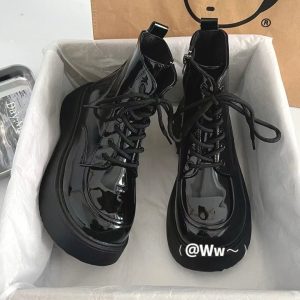 Velvet Rebel Combat Boots