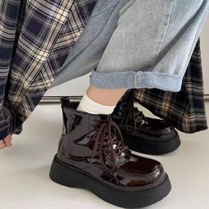 Velvet Rebel Combat Boots