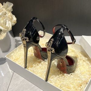 Queen Scepter Patent Heels
