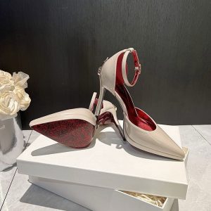 Queen Scepter Patent Heels