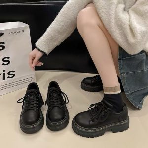 Chestnut Oxford Mary Janes
