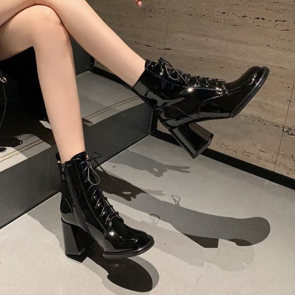 Luna Zip Ankle Boots