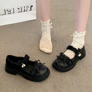 Ballet Bow Mary Jane Shoes