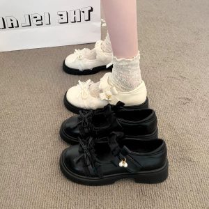 Ballet Bow Mary Jane Shoes