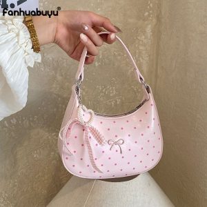 Sweet Bow Moon Bag
