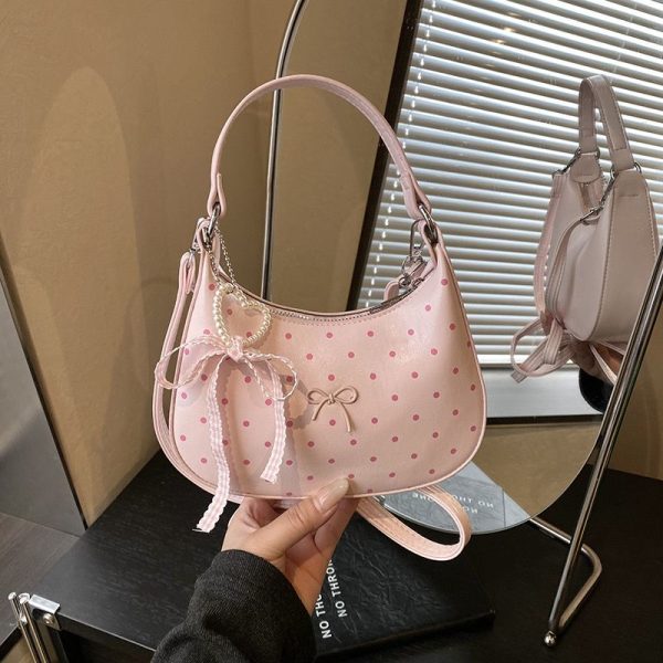 Sweet Bow Moon Bag