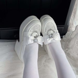 Dreamy Heartbeat Platform Shoes