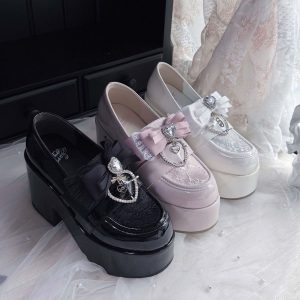 Dreamy Heartbeat Platform Shoes