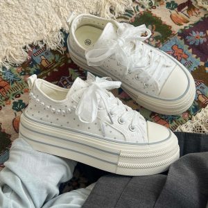 Pearl Platform Sneakers