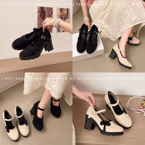 Chinese Elegance Mary Jane Heels