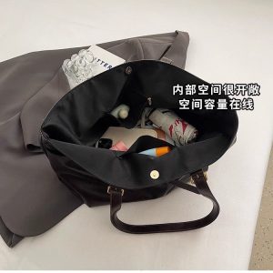 Vintage PU Tote Bag