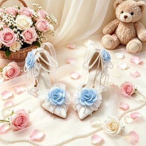 Moonlit Floral Lolita Heels