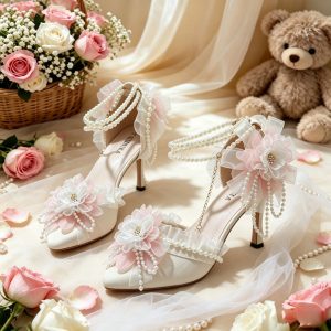 Moonlit Floral Lolita Heels