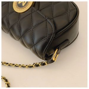 Quilted Chain Square Bag