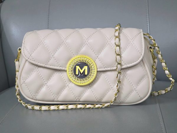 Quilted Chain Square Bag