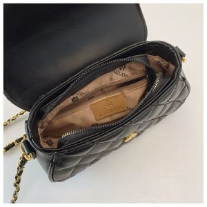 Quilted Chain Square Bag