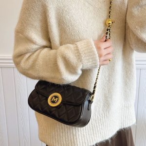 Quilted Chain Square Bag