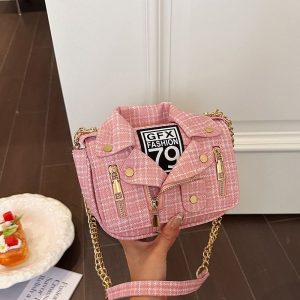 Jacket Style Mini Bag