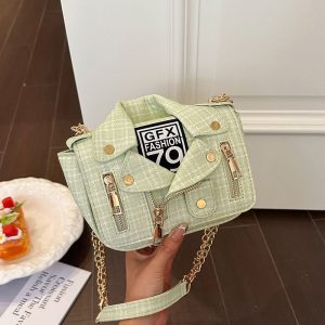 Jacket Style Mini Bag