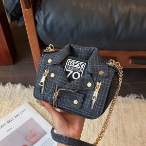 Jacket Style Mini Bag
