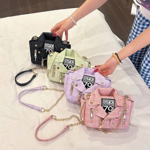 Jacket Style Mini Bag