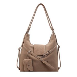 Vintage Suede Multiway Tote Bag