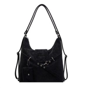 Vintage Suede Multiway Tote Bag