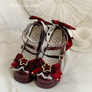 Dreamy Bow Platform Heels