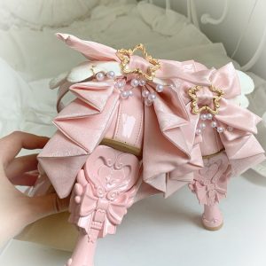 Dreamy Bow Platform Heels