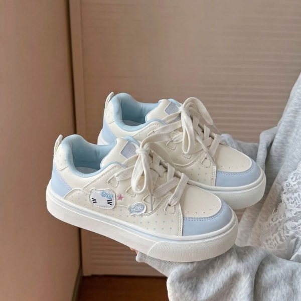 Kawaii Embroidered Platform