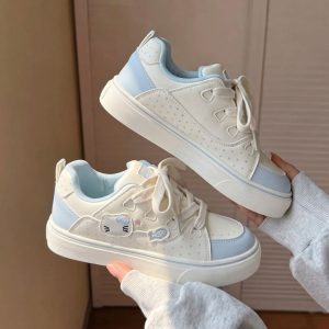 Kawaii Embroidered Platform