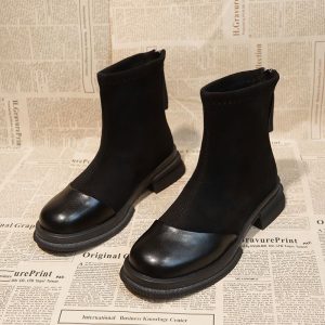 Retro Chic Ankle Boots