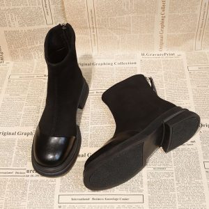 Retro Chic Ankle Boots