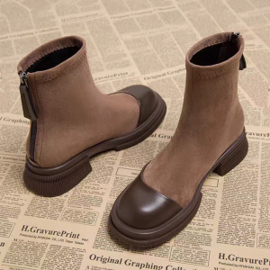 Retro Chic Ankle Boots