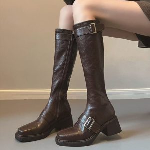 Vintage Oxford Lace-Up Heels