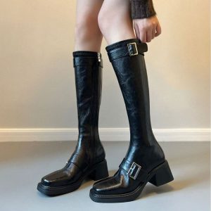 Vintage Oxford Lace-Up Heels