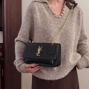 Luxe Chain Crossbody Bag