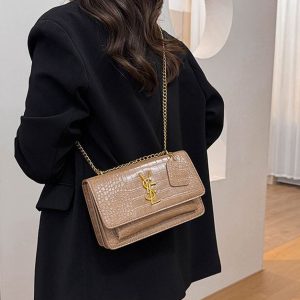 Luxe Chain Crossbody Bag
