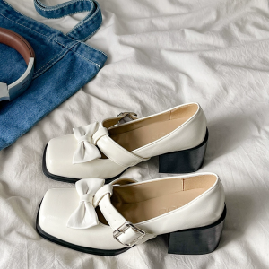 Bow Mary Jane Heels