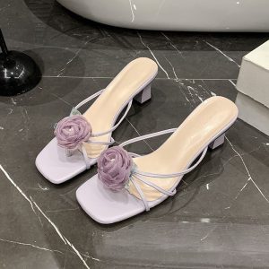 Chic Open Heel Sandals