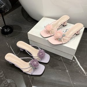 Chic Open Heel Sandals