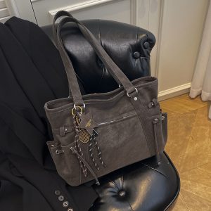 Japanese Retro Soft Tote Bag