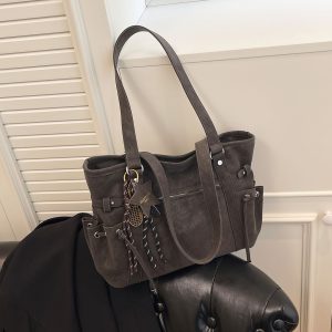 Japanese Retro Soft Tote Bag